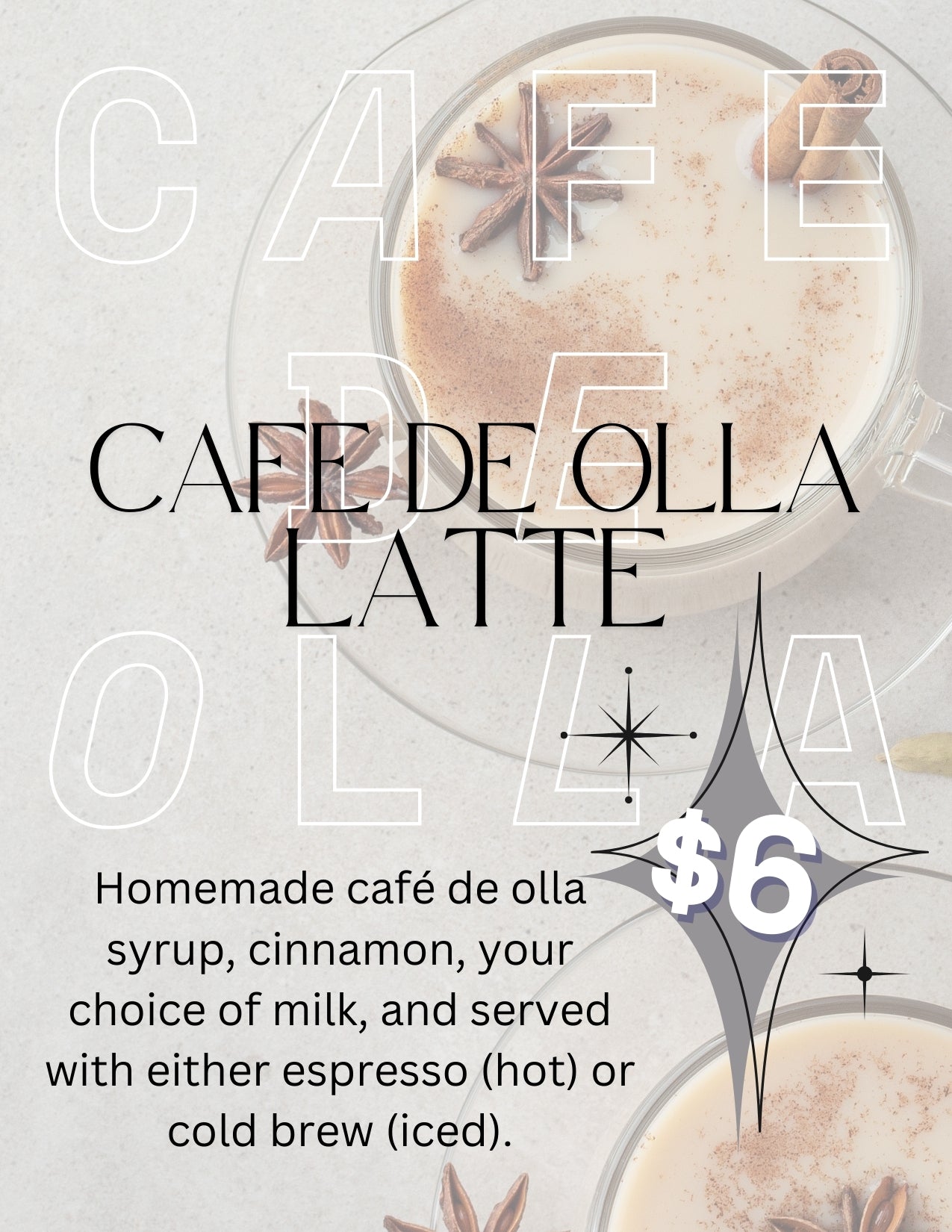 Cafe de Olla Latte *CDO